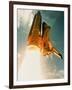 Space Shuttle Lifting Off-David Bases-Framed Photographic Print