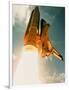 Space Shuttle Lifting Off-David Bases-Framed Photographic Print