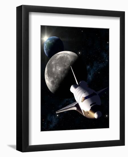 Space Shuttle Mission-Roger Harris-Framed Premium Photographic Print