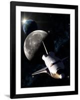 Space Shuttle Mission-Roger Harris-Framed Photographic Print