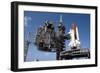 Space Shuttle on Launch Pad-null-Framed Photographic Print