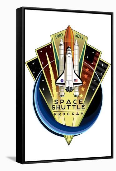 Space Shuttle Program 30th Anniversary 1981-2011 Poster-null-Framed Stretched Canvas