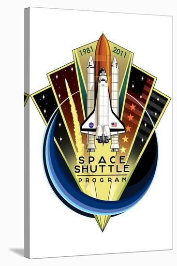 Space Shuttle Program 30th Anniversary 1981-2011 Poster-null-Stretched Canvas