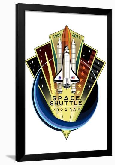 Space Shuttle Program 30th Anniversary 1981-2011 Poster-null-Framed Poster