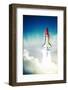 Space Shuttle Taking off on a Mission-Fer Gregory-Framed Photographic Print