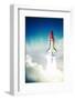 Space Shuttle Taking off on a Mission-Fer Gregory-Framed Photographic Print