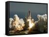 Space Shuttle-John Raoux-Framed Stretched Canvas