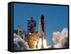 Space Shuttle-John Raoux-Framed Stretched Canvas