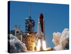 Space Shuttle-John Raoux-Stretched Canvas