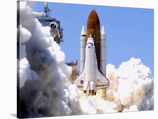 Space Shuttle-Terry Renna-Stretched Canvas