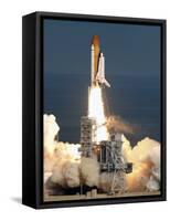 Space Shuttle-Chris O'Meara-Framed Stretched Canvas