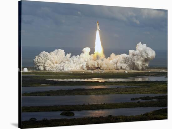 Space Shuttle-Chris O'Meara-Stretched Canvas