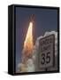 Space Shuttle-Chris O'Meara-Framed Stretched Canvas