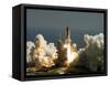 Space Shuttle-John Raoux-Framed Stretched Canvas