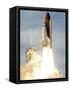 Space Shuttle-John Raoux-Framed Stretched Canvas