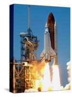 Space Shuttle-John Raoux-Stretched Canvas