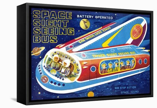 Space Sight Seeing Bus-null-Framed Stretched Canvas
