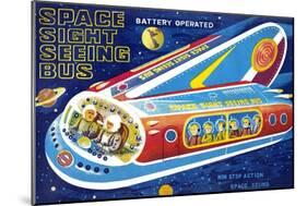 Space Sight Seeing Bus-null-Mounted Premium Giclee Print