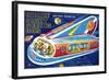 Space Sight Seeing Bus-null-Framed Art Print