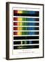 Space Spectra, Historical Diagram-Detlev Van Ravenswaay-Framed Premium Photographic Print