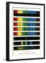 Space Spectra, Historical Diagram-Detlev Van Ravenswaay-Framed Premium Photographic Print