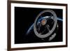 Space Station 5 in Earth Orbit-null-Framed Art Print