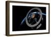 Space Station 5 in Earth Orbit-null-Framed Art Print