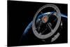 Space Station 5 in Earth Orbit-null-Stretched Canvas