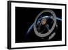 Space Station 5 in Earth Orbit-null-Framed Art Print