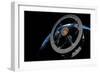 Space Station 5 in Earth Orbit-null-Framed Premium Giclee Print