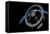 Space Station 5 in Earth Orbit-null-Framed Stretched Canvas