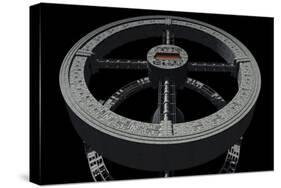 Space Station from 2001: a Space Odyssey-null-Stretched Canvas