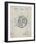 Space Station Satellite Patent-Cole Borders-Framed Art Print