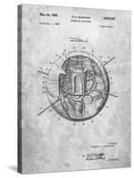 Space Station Satellite Patent-Cole Borders-Stretched Canvas