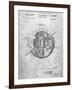 Space Station Satellite Patent-Cole Borders-Framed Art Print