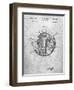 Space Station Satellite Patent-Cole Borders-Framed Art Print