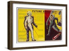 Space Suit as Foreseen in 1939-Frank R. Paul-Framed Art Print