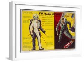 Space Suit as Foreseen in 1939-Frank R. Paul-Framed Art Print