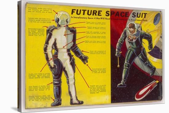 Space Suit as Foreseen in 1939-Frank R. Paul-Stretched Canvas