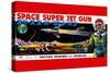 Space Super Jet Gun-null-Stretched Canvas