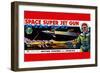 Space Super Jet Gun-null-Framed Premium Giclee Print