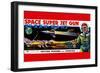 Space Super Jet Gun-null-Framed Premium Giclee Print