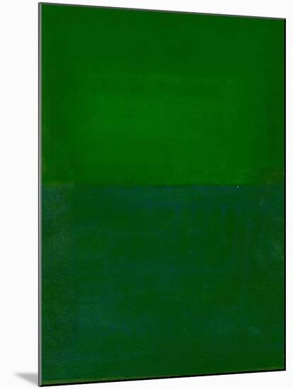 Space, Time, Motion, Green, 2010-Izabella Godlewska de Aranda-Mounted Giclee Print