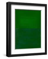 Space, Time, Motion, Green, 2010-Izabella Godlewska de Aranda-Framed Giclee Print