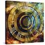 Space Time-Art Deco Designs-Stretched Canvas
