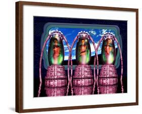 Space Travel-Victor Habbick-Framed Photographic Print