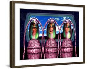 Space Travel-Victor Habbick-Framed Photographic Print