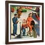 "Space Traveller", November 8, 1952-Amos Sewell-Framed Giclee Print