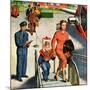 "Space Traveller", November 8, 1952-Amos Sewell-Mounted Giclee Print