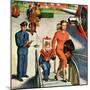 "Space Traveller", November 8, 1952-Amos Sewell-Mounted Giclee Print